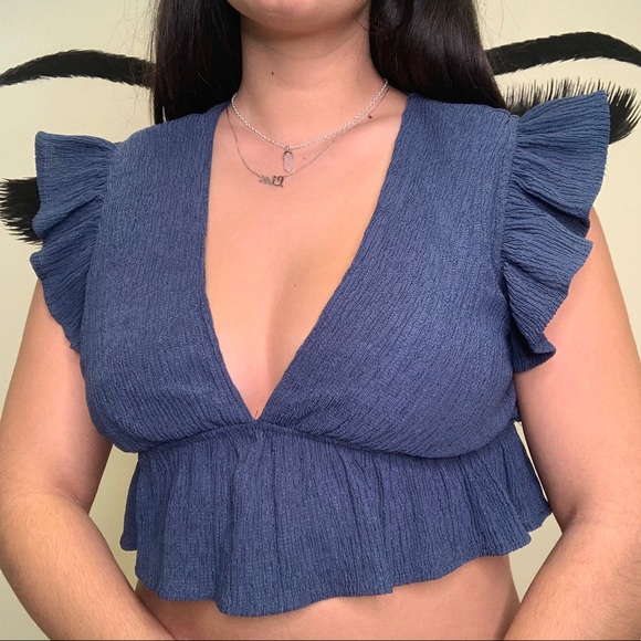 Blue Blush Frill Top from M Boutique! - Picture 2 of 4